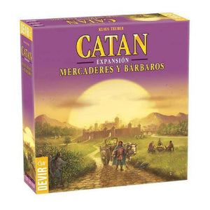 Juego de Mesa Catán Expansión Devir Mercaderes y Bárbaros (ES)