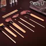 Set de 24 Pinceles de Maquillaje Pretty U
