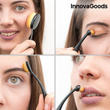 Set de Brochas de Maquillaje Profesional Ovaladas InnovaGoods (11 Piezas)