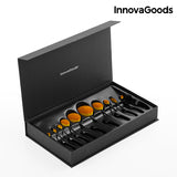 Set de Brochas de Maquillaje Profesional Ovaladas InnovaGoods (11 Piezas)
