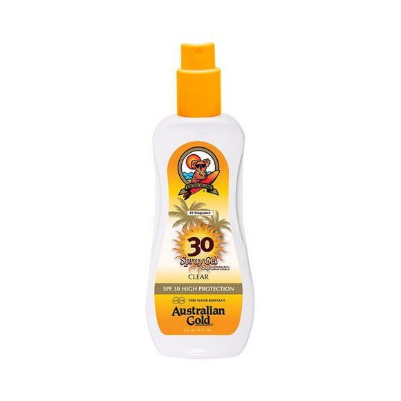 Gel Protector Solar Sunscreen Spray Australian Gold SPF 30 (237 ml)