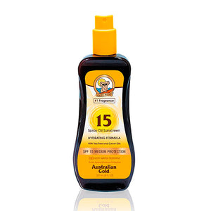 Aceite Bronceador Sunscreen Hydrating Australian Gold SPF 15 (237 ml)