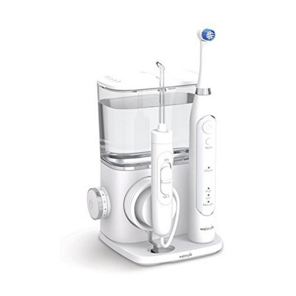 Cepillo de Dientes Eléctrico + Irrigador Dental Waterpik Complete Care 9.5 Blanco (Reacondicionado B)