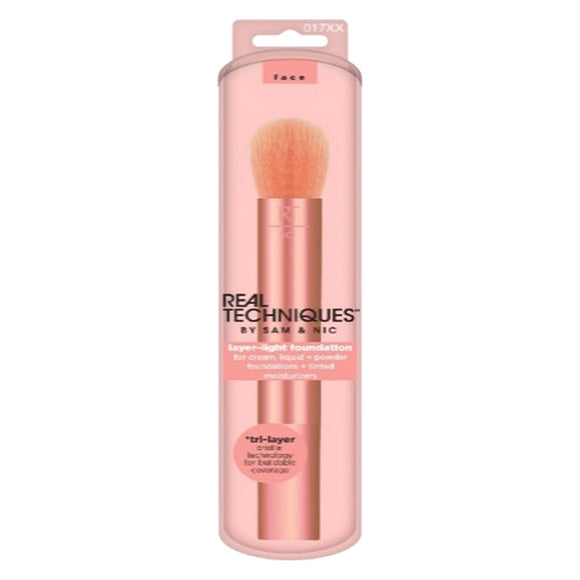Brocha de Maquillaje Light Layer Real Techniques Polvos faciales