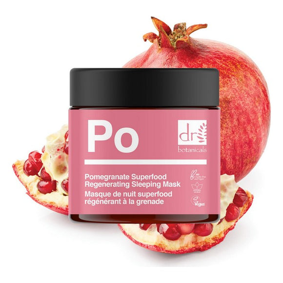 Mascarilla Hidratante de Noche Pomegranate Superfood Botanicals (60 ml)