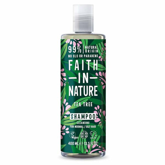 Champú Nutritivo Tea Tree Faith In Nature (400 ml) (Reacondicionado A+)