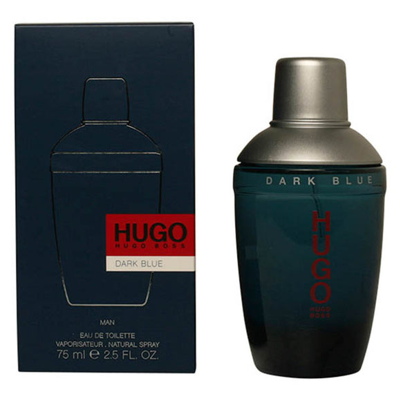 Perfume Hombre Dark Blue Hugo Boss EDT (75 ml)