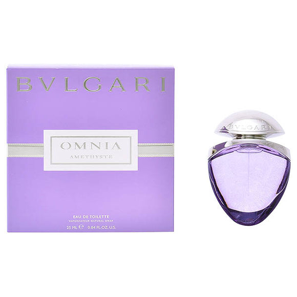 Perfume Mujer Omnia Amethyste Bvlgari EDT satin pouch (25 ml)