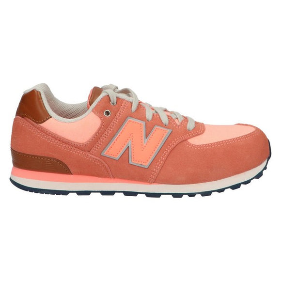 Zapatillas Deportivas Infantiles New Balance KL574U3G Salmón