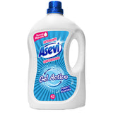 Asevi detergente Gel Activo y Asevi colores  40 dosis