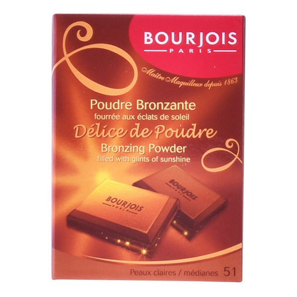 Polvos Compactos Bronceadores Délice De Poudre Bourjois (6 ml)
