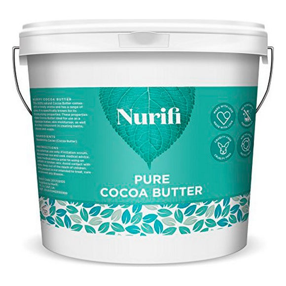 Manteca de cacao Raw & Natural 1 KG (Reacondicionado A+)