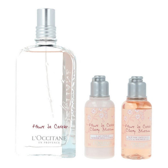 Set de Perfume Mujer Fleurs de Cerisier L'occitane (3 pcs) (3 pcs)