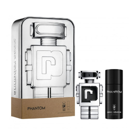 Set de Perfume Hombre Paco Rabanne Phantom (2 pcs)