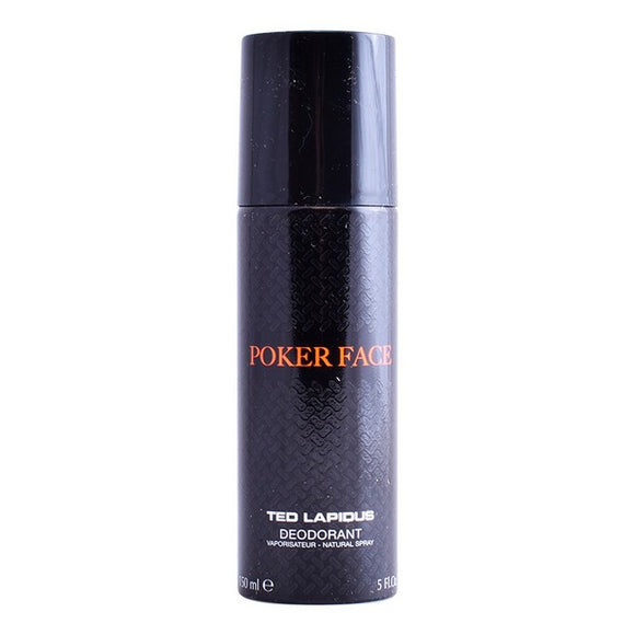 Desodorante en Spray Poker Face Ted Lapidus (150 ml)