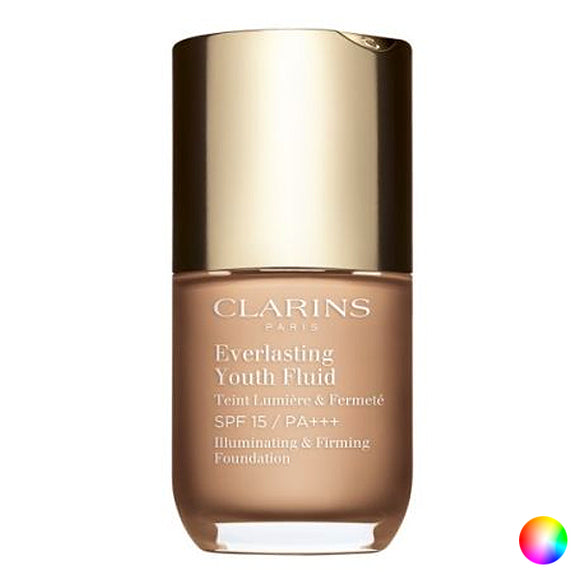 Base de Maquillaje Fluida Everlasting Youth Clarins (30 ml)