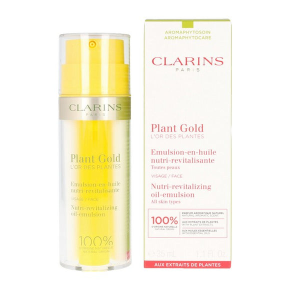 Loción Revitalizante Facial Plant Gold Clarins (35 ml)