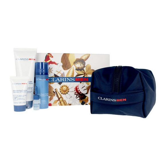 Set de Cosmética Unisex Men Baume Clarins Hidratante (4 Piezas)