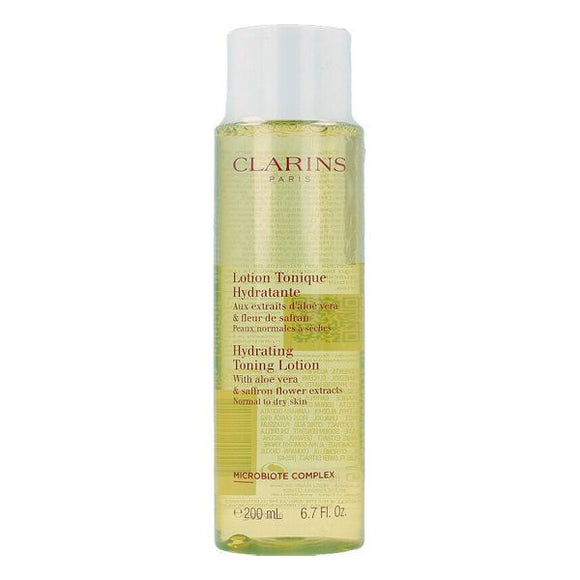 Loción Tonificante Clarins Hidratante Azafrán Aloe Vera (200 ml)