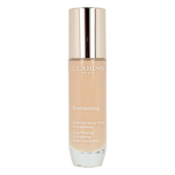 Base de Maquillaje Fluida Everlasting Clarins 112C-amber (30 ml)