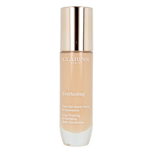Base de Maquillaje Fluida Everlasting Clarins 112.3N-sandalwood (30 ml)
