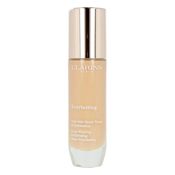 Base de Maquillaje Fluida Everlasting Clarins 112.7W-macchiato (30 ml)