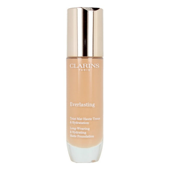 Base de Maquillaje Fluida Everlasting Clarins 113C-chestnut (30 ml)