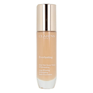 Base de Maquillaje Fluida Everlasting Clarins 114N-cappuccino (30 ml)