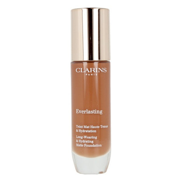 Base de Maquillaje Fluida Everlasting Clarins 119W-mocha (30 ml)