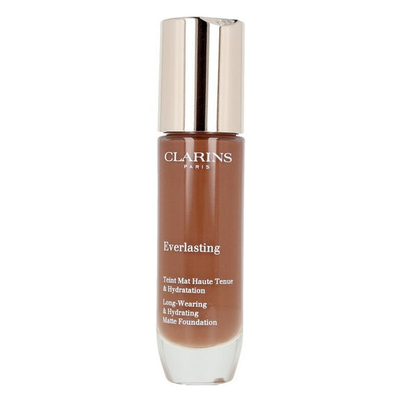 Base de Maquillaje Fluida Everlasting Clarins 120C-espresso (30 ml)