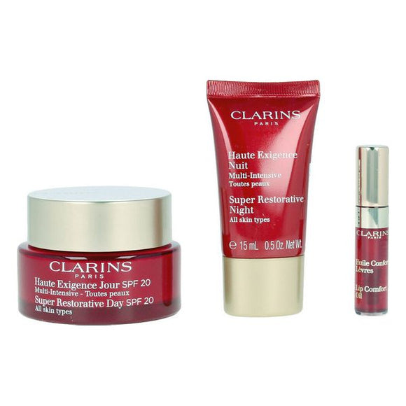 Set de Cosmética Mujer Multi Intensive Jour Clarins Spf 20 (3 pcs)