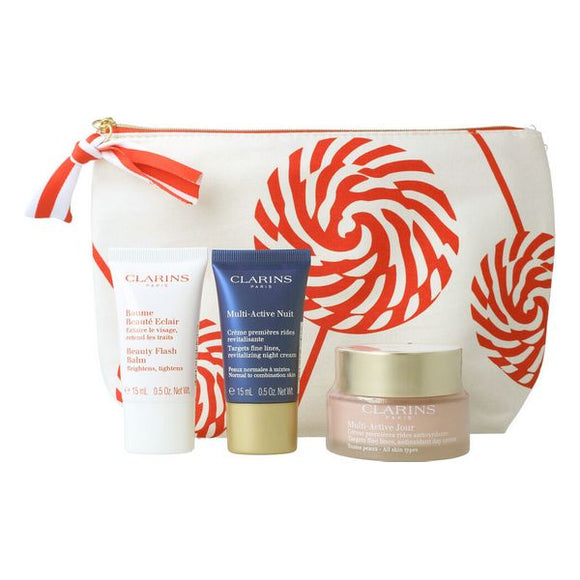 Set de Cosmética Mujer MultiActive Jour Toutes Peaux Clarins (3 pcs)