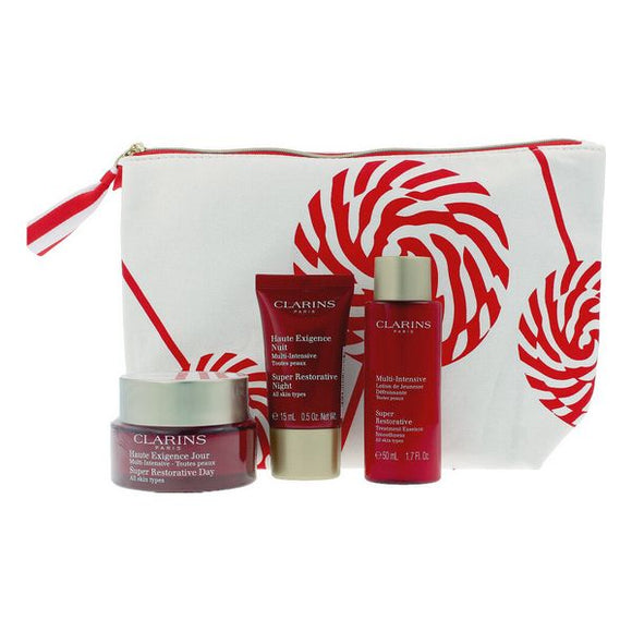 Set de Cosmética Mujer Multi Intensive Jour Toutes Peaux Clarins (3 pcs)