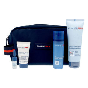 Set de Cosmética Unisex Men Baume Clarins Hidratante (4 Piezas)