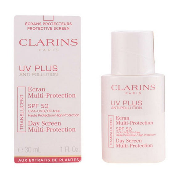 Protector Solar Facial Uv Plus Anti Pollution Clarins Spf 50 (30 ml)