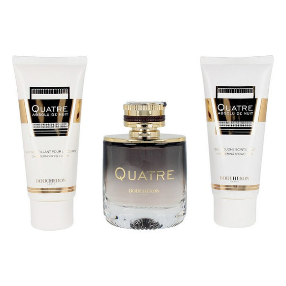 Set de Perfume Mujer Quatre Absolu de Nuit Boucheron (3 pcs)