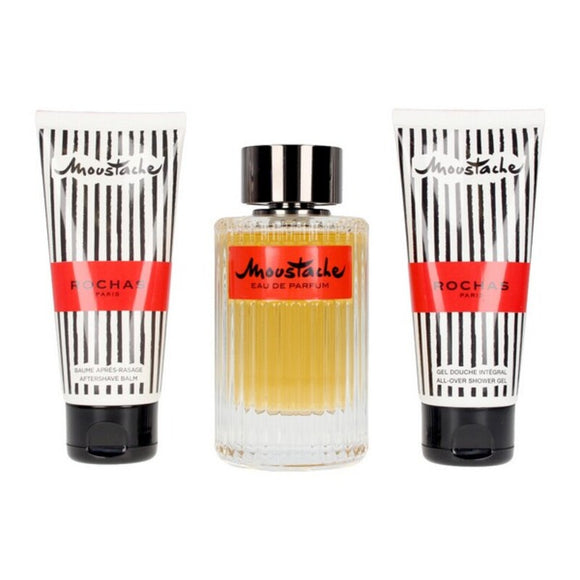 Set de Perfume Hombre Moustache Rochas EDP (3 pcs) (3 pcs)