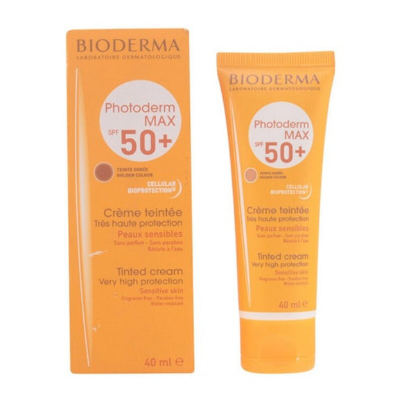 Protector Solar Photoderm Max Teintée Bioderma Spf 50 (40 ml)