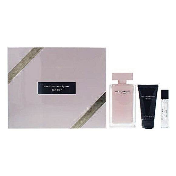 Set de Perfume Mujer For Her Narciso Rodriguez EDP (3 pcs)