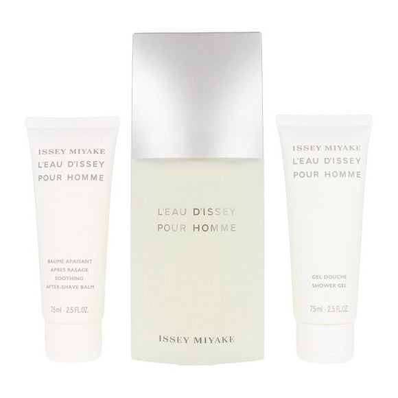 Set de Perfume Hombre L'eau D'issey Issey Miyake EDT (3 pcs)