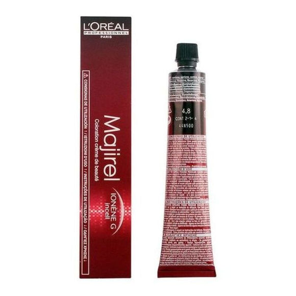 Tinte Permanente Majirel L'Oreal Professionnel Paris Nº 4,8 (50 ml)