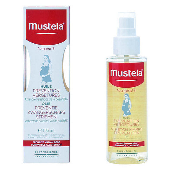 Aceite Corporal Antiestrías Mustela 105 ml (Reacondicionado A+)