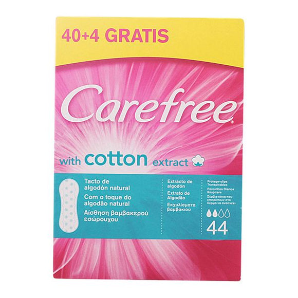 Salvaslip Cotton Extract Carefree (44 uds) (Reacondicionado A+)