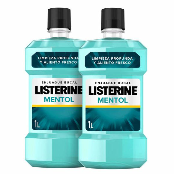 Enjuague Bucal Listerine 1000 ml (2 uds) (Reacondicionado A+)