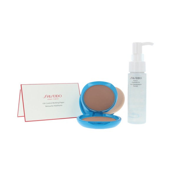 Fondo de Maquillaje Sun Protection Shiseido Spf 30 (3 pcs)