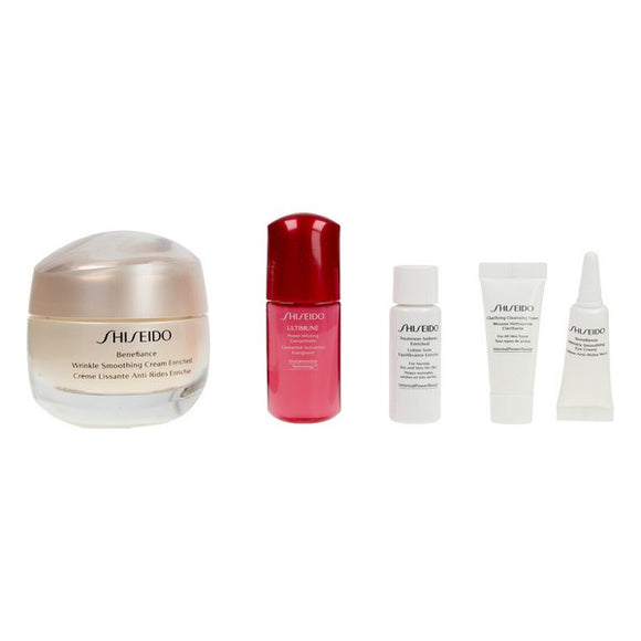 Set de Belleza Benefiance Smoothing Cream Enriched Shiseido (5 pcs)
