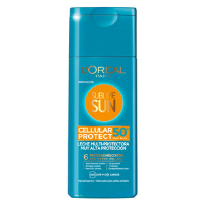 Leche Solar Sublime Sun L'Oreal Make Up Spf 50 (200 ml)