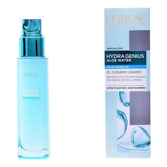 Loción Hidratante y Revitalizante Hydra Genius Aloe Water L'Oreal Make Up
