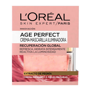 Mascarilla Iluminadora Age Perfect L'Oreal Make Up (50 ml)