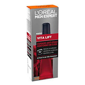 Contorno de Ojos L'Oréal Paris Men Expert - Vitalift Antiedad (15 ml) (Reacondicionado A+)